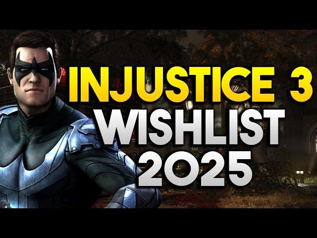 Injustice 3 Characters Wishlist New & Returning Roster 2025!!!