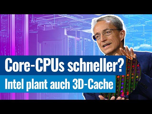 Intel plant CPUs mit eigener Art des 3D V-Cache!  Prozessor-Neuheiten der #intelinnovation2023