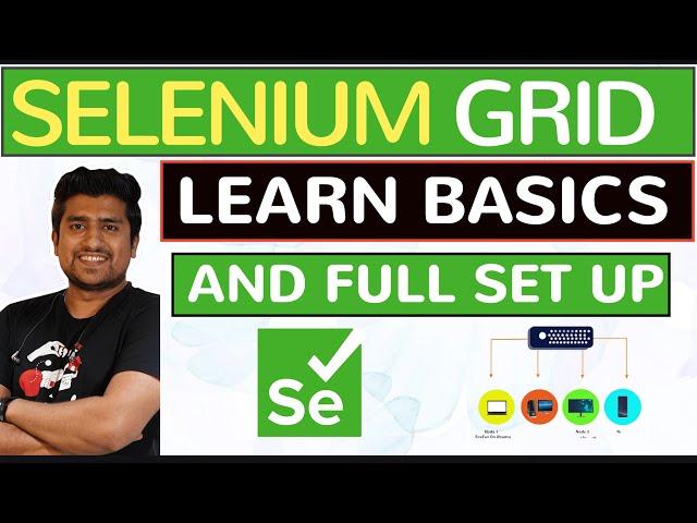 Selenium Grid Tutorial :  Learn Full Basics and How to Set it Up || SDET Blueprint Session : 23