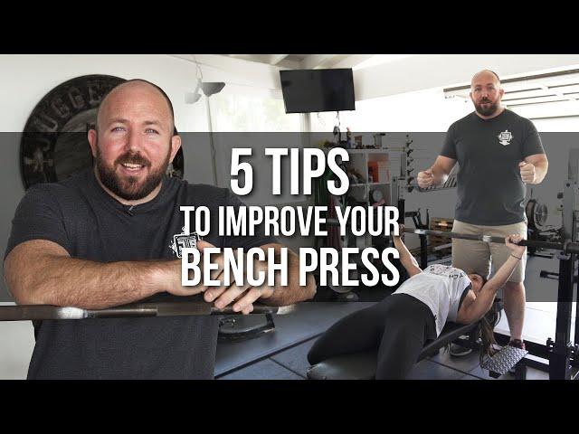 5 Tips To Improve Your Bench Press | JTSstrength.com