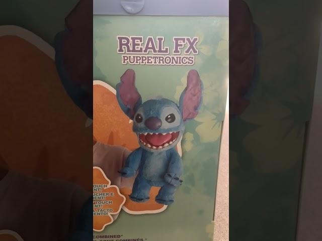 New Interactive Animatronic Toys 2024: Real FX Disney Stitch unboxing later today #stitch #shorts