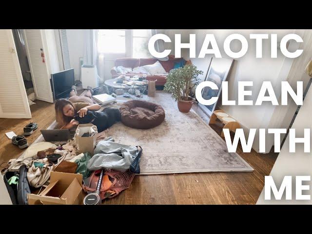 DEEP CLEAN & DECLUTTER WITH ME! CLEANING MOTIVATION!! APARTMENT CLEAN WITH ME!