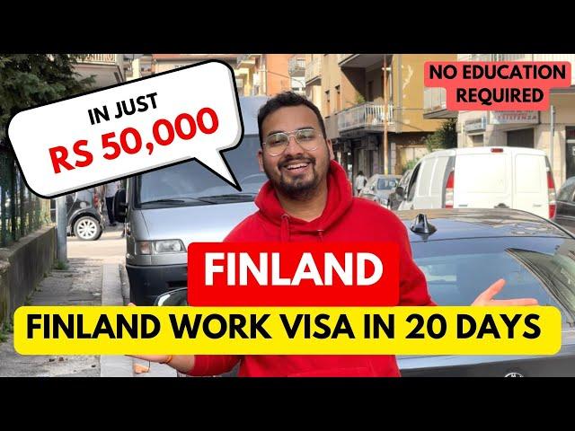 FINLAND WORK PERMIT 2023 ! FULL PROCESS | HIGH SALARY