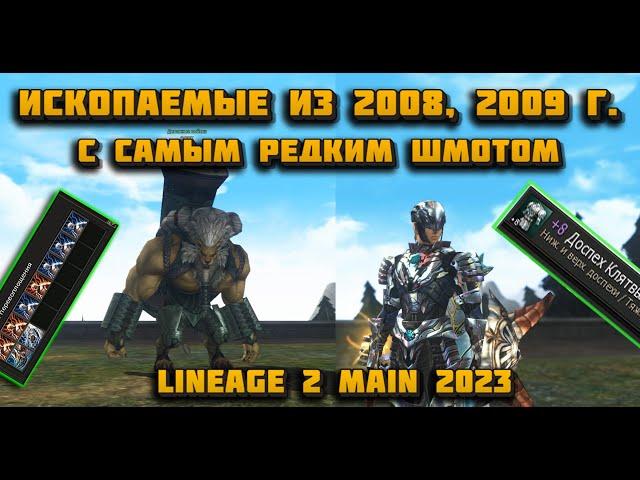 Зашел на персов из 2008 в Lineage 2 Main в 2023, теперь у меня самые редкие шмотки и скилы в л2 мейн