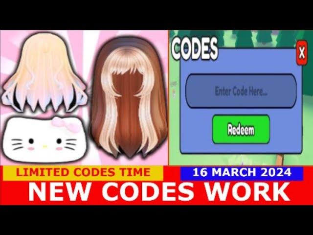 *NEW CODES MARCH 16, 2024* UGC DON'T MOVE ROBLOX | LIMITED CODES TIME