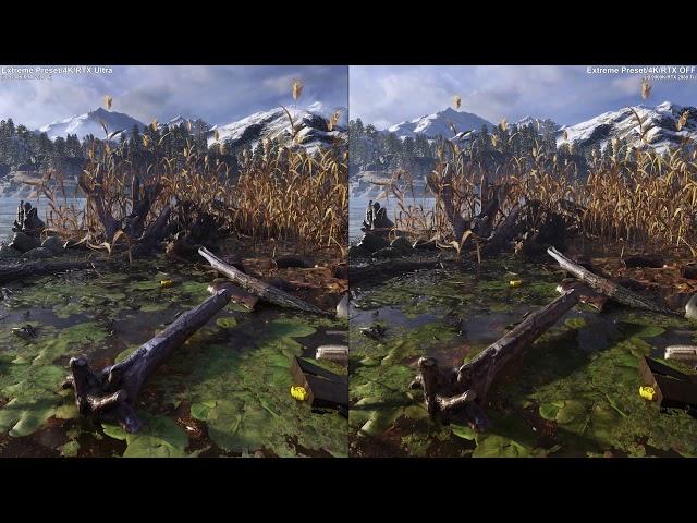 Metro Exodus - Extreme / Native 4K / Comparison RTX Ultra vs. OFF (PC)