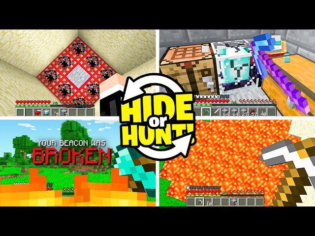 Minecraft Secret DEATH SWAP.. (Hide or Hunt)