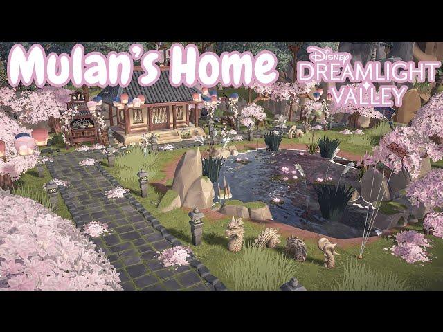 Mulan's House Design in Disney Dreamlight Valley