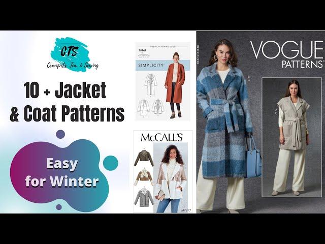 10+ Jacket and Coat Patterns Easy for Winter