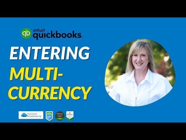 Entering Multi-Currency Transactions in QuickBooks Online  - My Cloud Bookkeeping