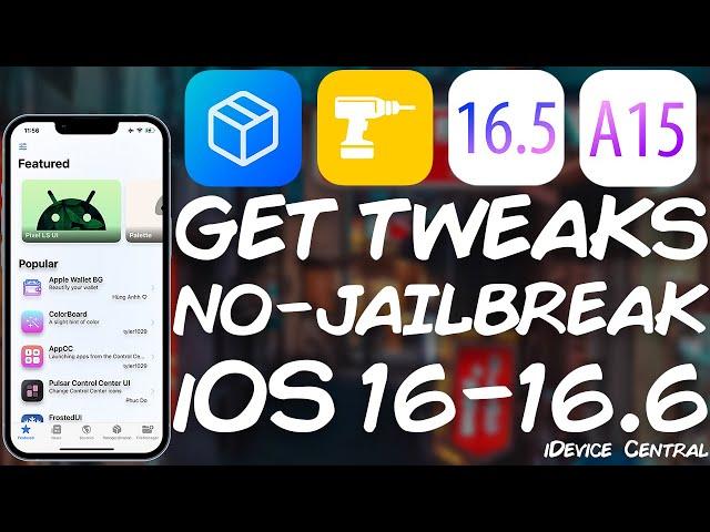 iOS 16.0 - 16.6 b1 A12+ INSTALL TWEAKS WITHOUT JAILBREAK: Misaka Package Manager v3.1.1 RELEASED!