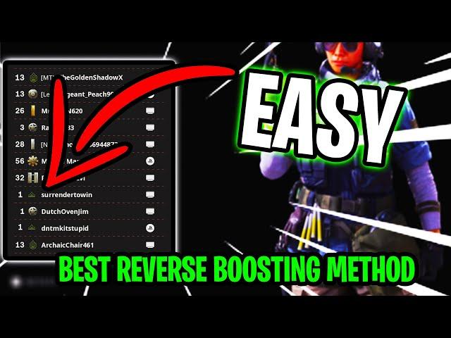 How to REVERSE BOOST/GET EASIER LOBBIES in Cold War (ALL WORKING METHODS)