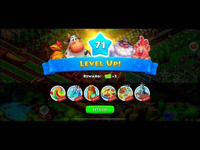 TOWNSHIP Level 71 Gameplay # 1