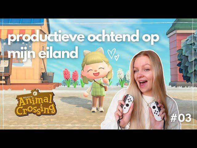 een ochtendje op mijn eiland | animal crossing new horizons