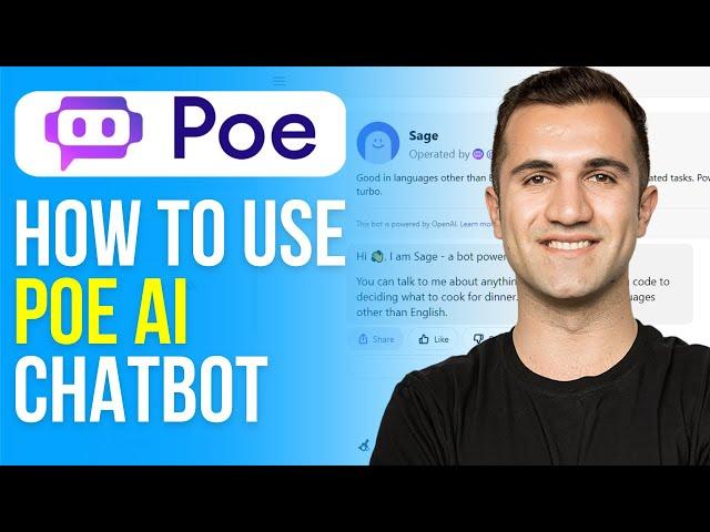 How to Use Poe Ai Chatbot (2024) Create a Bot | Review & Tutorial