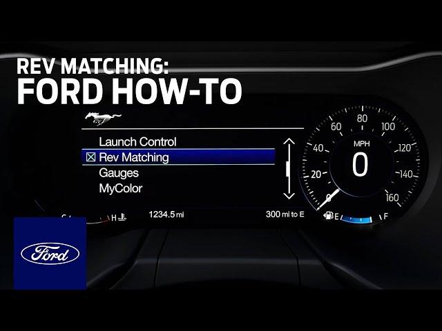 Rev Matching | Ford How-To | Ford