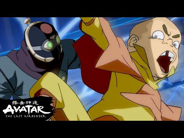 Meelo, Jinora, Ikki, and Lin Fight Amon's Equalists  Full Scene | The Legend of Korra