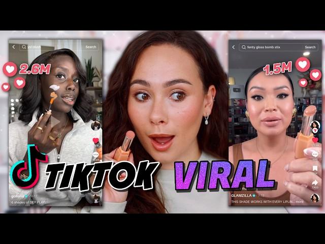 IS THIS VIRAL TIKTOK MAKEUP WORTH THE HYPE?! YSL BLUSH, HUDA EASY BLUSH, DIOR & MORE