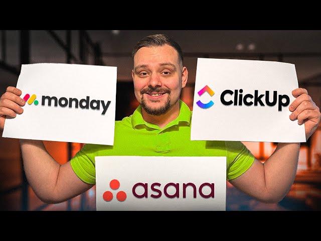 Asana vs ClickUp vs Monday.com (2025) - Make a RIGHT Choice (Difference Explained)