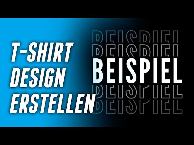 T-Shirt Design für Merch by Amazon erstellen in Adobe Photoshop - Logo Design - POD Business