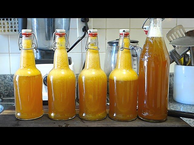 Beginners Guide To Fermentation: Bottling + Flavoring Kombucha