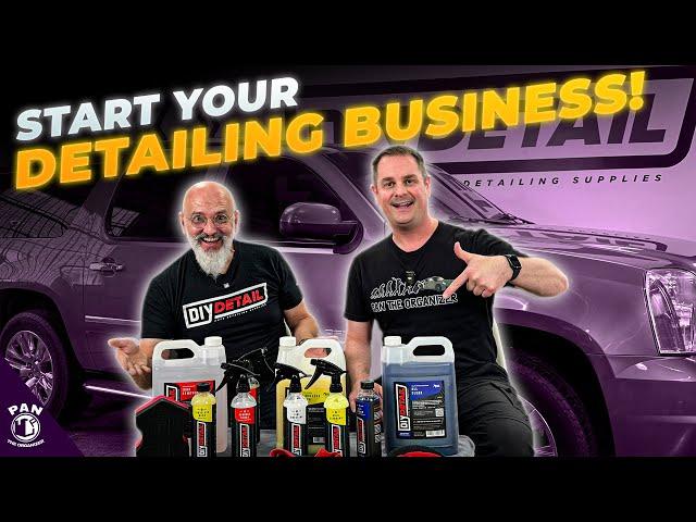 Expert Picks Essential DIY Detail Products for Starting a Car Detailing Business!