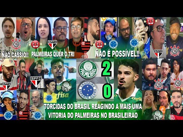 TORCIDAS DO BRASIL AO PALMEIRAS 2X0 CRUZEIRO COM GOLS DO FLACO E MENINO -VERDAO IMPARÁVEL NO ALLIANZ