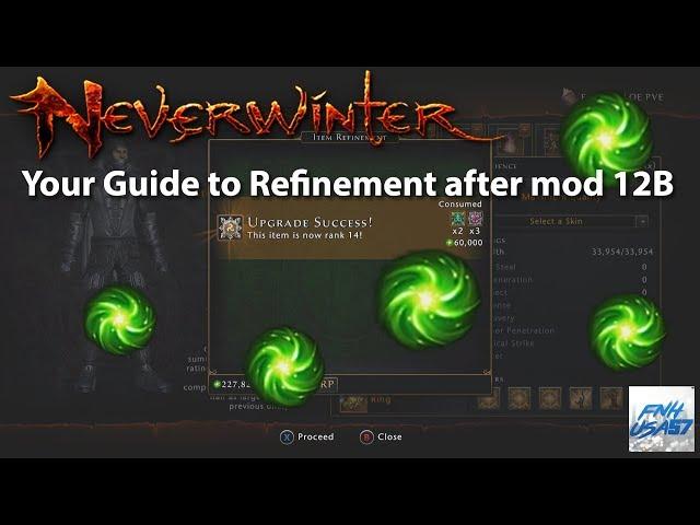 Neverwinter Your Guide to Refinement after mod 12B