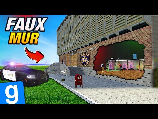 J'ai Construit Le Plus Grand Faux Mur Au Comico ! Gmod DarkRP