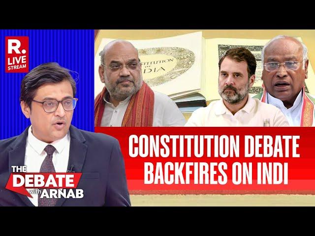 Debate With Arnab LIVE: Has the Constitution Debate Gone Against the Opposition? #TrendingDebate