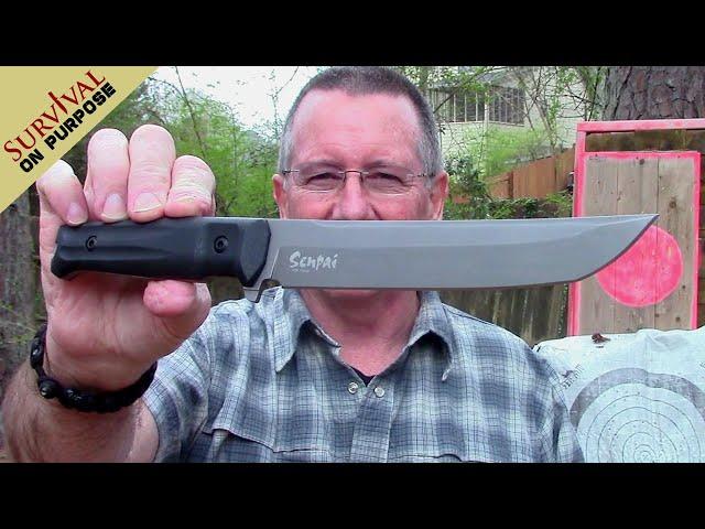 Kizlyar Supreme Senpai Tactical Tanto Knife Review and Hard Use Test