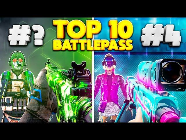 TOP 10 BATTLE PASSES OF ALL TIME in COD Mobile...