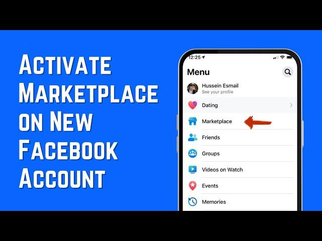 How to Activate Marketplace on New Facebook Account !