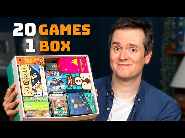 20 Small Games for a Shoe Box Collection