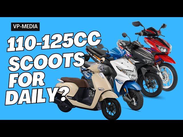 Best 110-125cc Scooters for Daily in the Philippines!