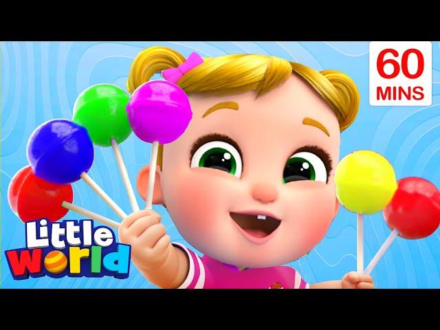 Lollipop Song | Ice Cream Song + More Kids Songs & Nursery Rhymes by Little World