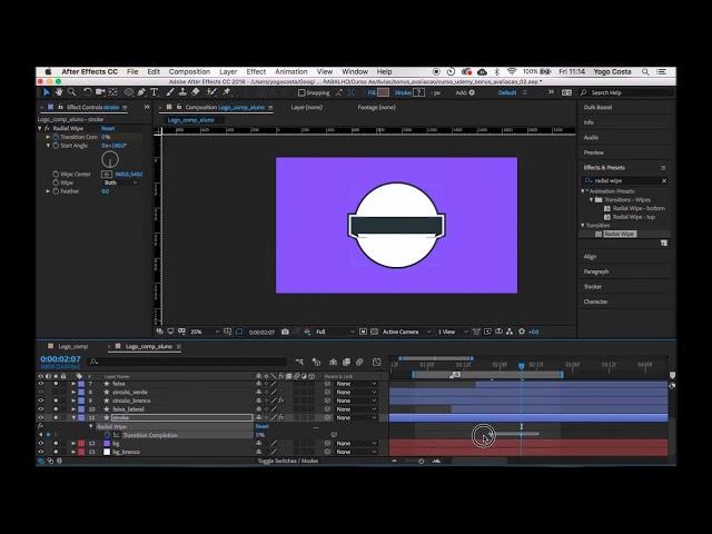 11 Tutorial de After effects   Curso de Motion Graphics   Animando stroke | Motion Design Tutorial