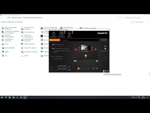 Como Habilitar Painel Frontal de Áudio no Gabinete