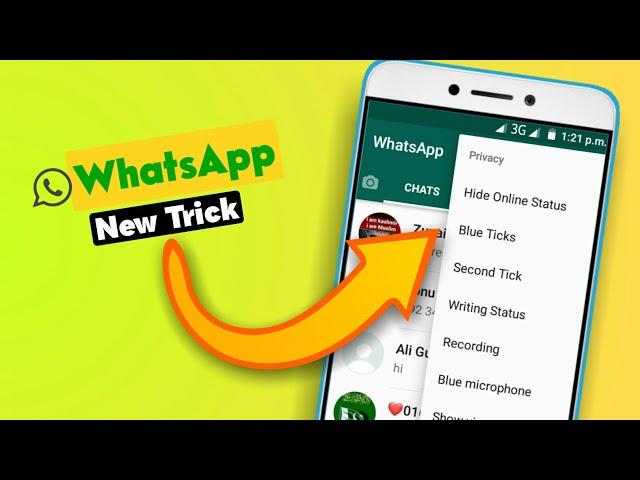 Gbwhatsapp Blue Tick and Second Tick Trick 2019