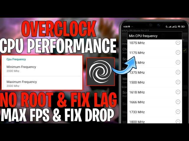 Overclock Performance For Android Without Root || Optimize FPS & Optimize Performance