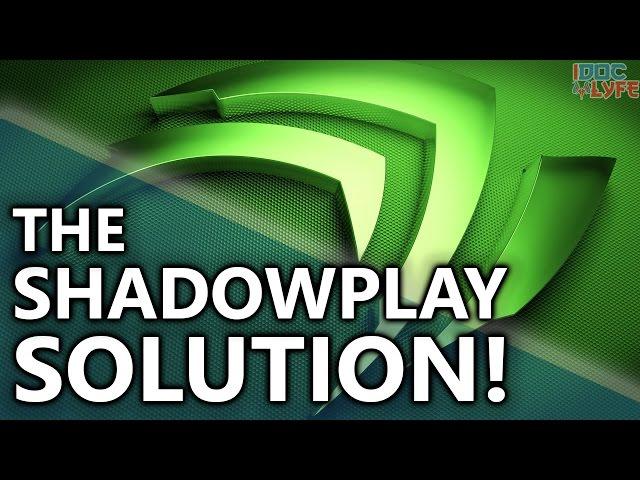 Solution For Shadowplay Problems (Audio Sync, Stuttering etc.) In Windows 10