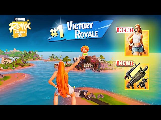 81 Elimination Solo Vs Squads "Zero Build" Gameplay Wins (Fortnite Remix chapter 2 PC)