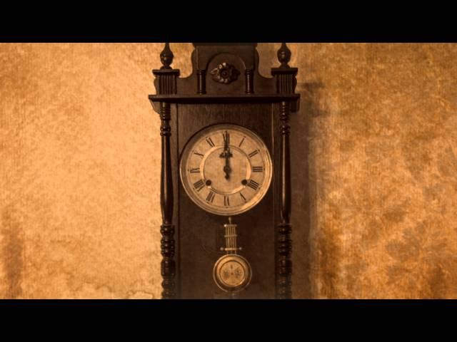 OLD Grandfather's Clock SLOW with sound version 3