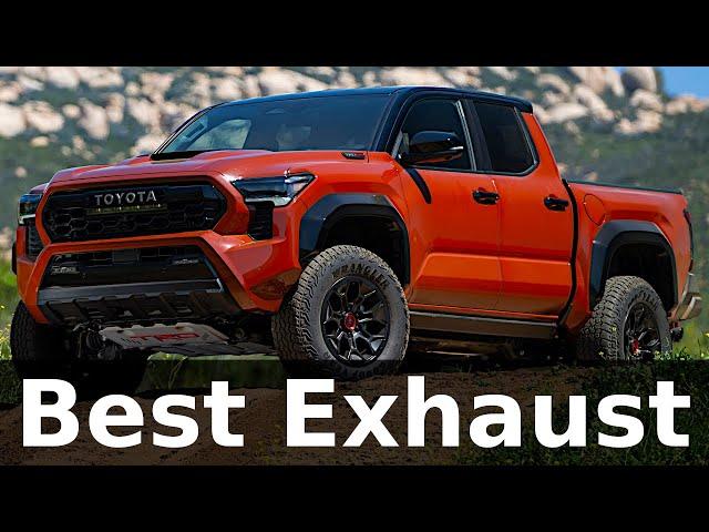 Best Exhaust Upgrade for 2024+ Toyota Tacoma 2.4L I4 Turbocharged - Sound Comparison