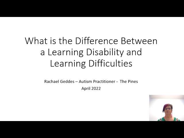 What is the Difference Between a Learning Disability & Learning Difficulty?