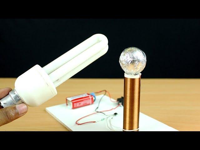 How to Make a Tesla Coil at Home | Wireless Power Transfer