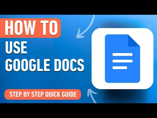 How to Use Google Docs [2024] Easy Tutorial