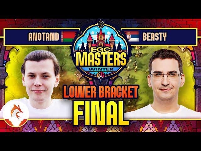 Anotand vs. Beasty - $20,500 EGC Masters Winter - FINAL - Lower Bracket