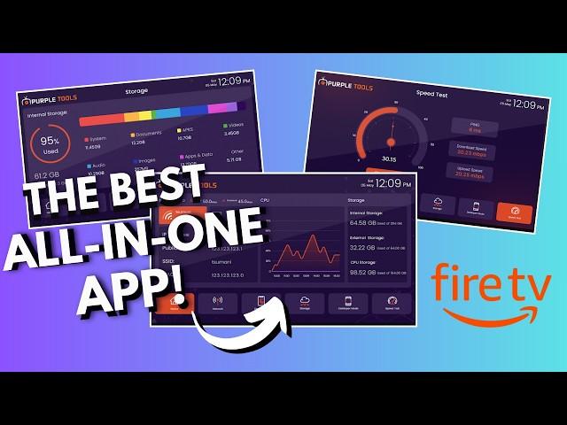 🟣Purple Tools for FireStick: The Ultimate Utility App You Need!