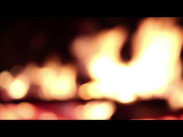 Fire burning flame bokeh - HD animated background #71